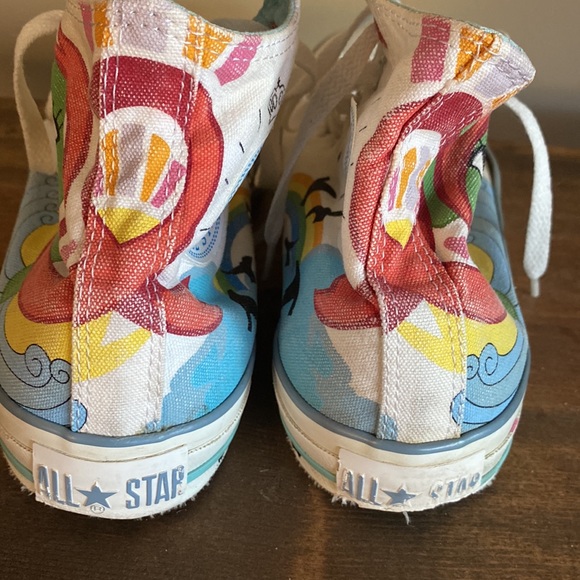 Converse RED Africa Green hi-top Rare!!! - Picture 7 of 7